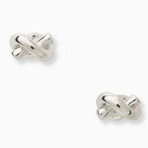Kate Spade Silver Sailor Knot Earrings